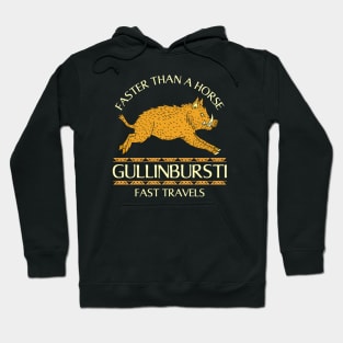 Gullinbursti Travels Hoodie